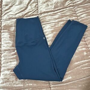 Fabletics Women's Pureluxe High-Waisted Maternity Leggings - Navy